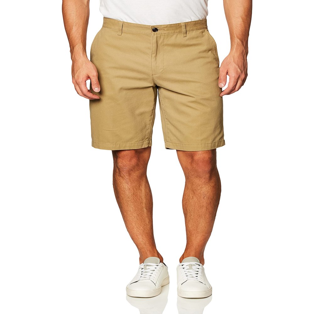 Dockers Men's Perfect Short Classic Fit 10.5", New British Khaki, 30