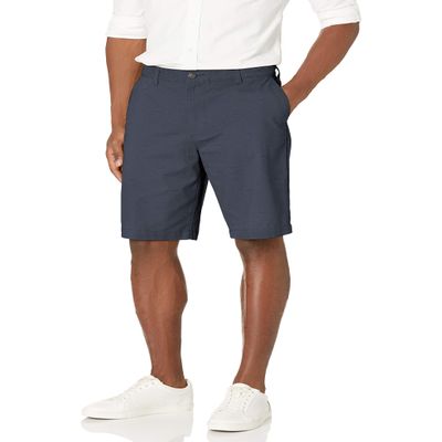 Dockers Men's Perfect Short Classic Fit 10.5", Maritime Blue, 34
