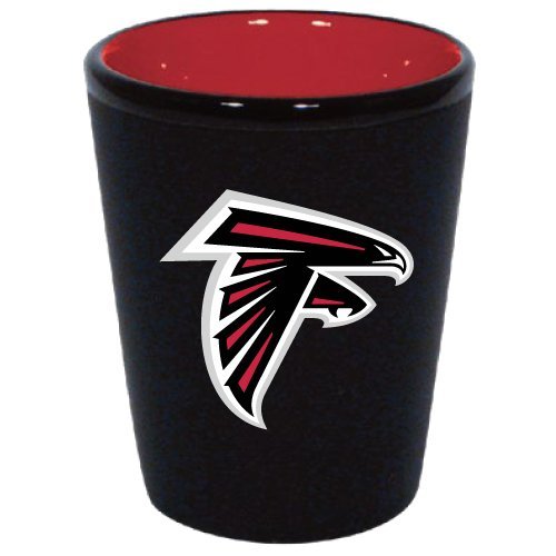 HUNTER Atlanta Falcons 1.5 Oz Two-Tone Ceramic Shot Glass