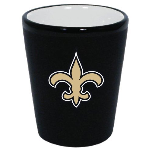 HUNTER New Orleans Saints 1.5 Oz Two-Tone Ceramic Shot Glass