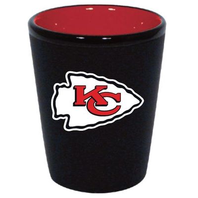 HUNTER Kansas City Chiefs 1.5 Oz Two-Tone Ceramic Shot Glass