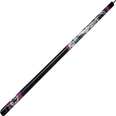 Action Adventure ADV07 Purple Black White Unicorn Pool/Billiards Cue Stick