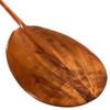 Tikimaster Tiger Premium Curls Koa Paddle 60 in - Hawaiian Oar | #koa3022 view 1