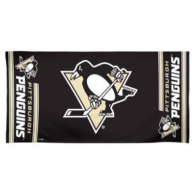 NHL Pittsburgh Penguins 30 by 60 Fiber Reactive Beach Towel