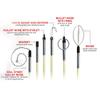 Jameson 7-06AK 6-piece Accessory Kit for Glow Rod Wire Electrical Fishing Kits view 2