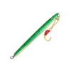 Knife Jigging Jigs 7oz, Model LF40, 10 Pcs Green for Deep Water Jigging, with Assist Hooks & Rings, Ideal for Pacific Ocean Game Fish