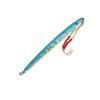 Knife Jigging Lures 7oz LF41, 10 Pcs Blue for Deep Water Vertical Jigging, with Assist Hooks & Rings, Ideal for Tuna, Grouper, Amberjack Fishing view 1