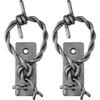 Denix Barbed Wire Gun Hangars, Antique Gray Finish view 1