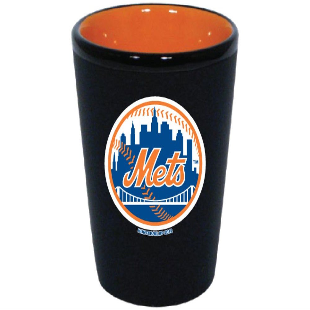 HUNTER New York Mets 1.5 Oz Two-Tone Ceramic Shot Glass