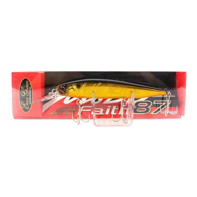 Evergreen #211 Jerkbait Mode Face 87 3.4 inches (8.7 cm), 0.3 oz (8.5 g), Golden Shiner