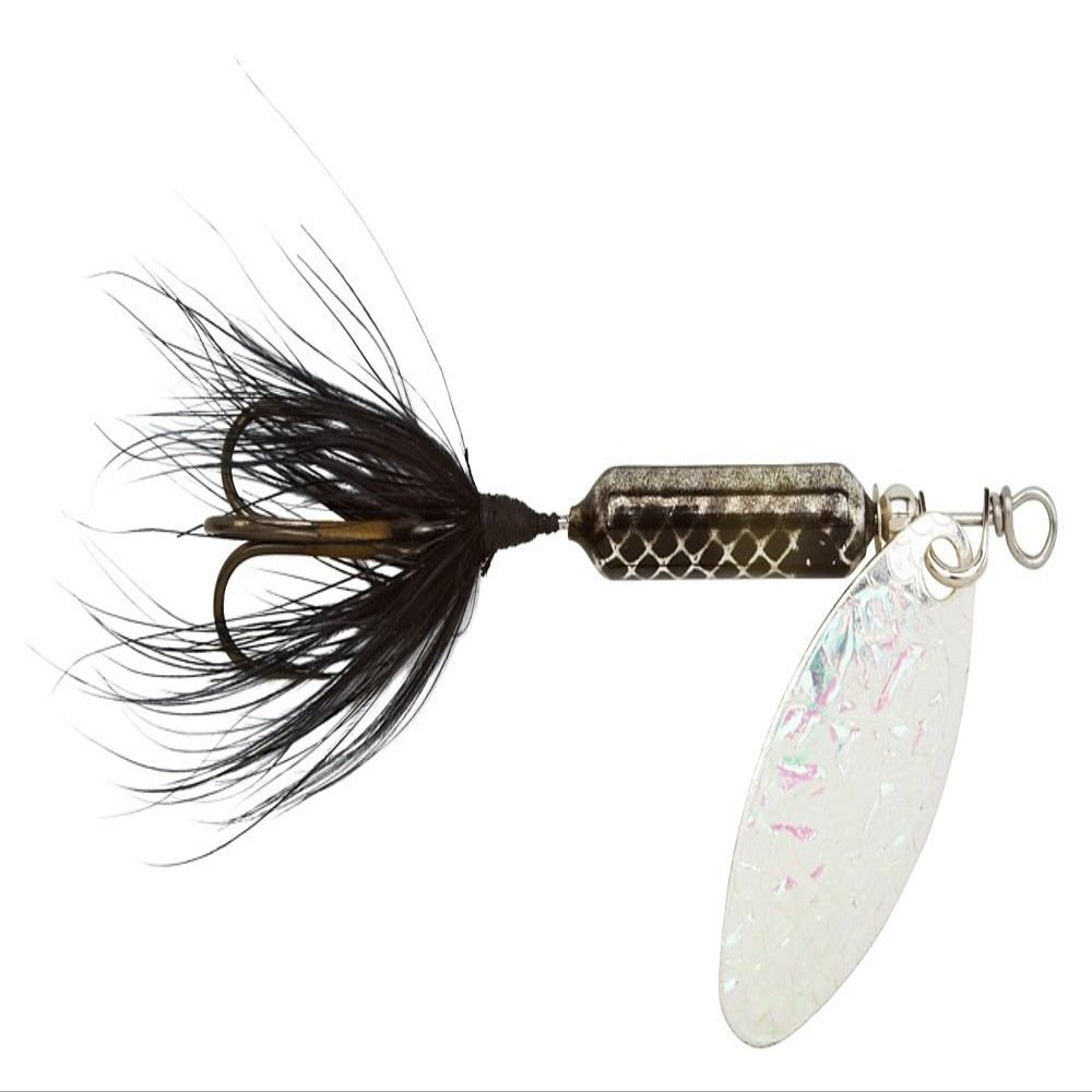 Yakima Bait Wordens 206-FBL Rooster Tail in-Line Spinner, 2", 1/16 oz