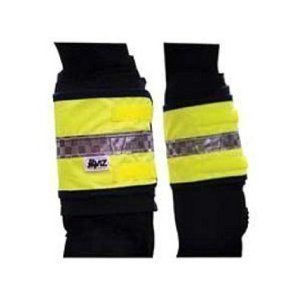 Hy Viz Leg Bands Cob/Full Yellow/Black