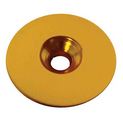 Avedio 70653 Lightweight Aluminum Top Cap, Separate, No Logo, Gold
