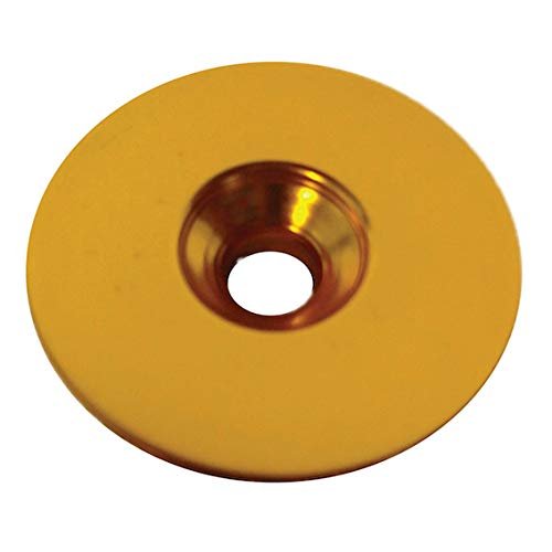 Avedio 70653 Lightweight Aluminum Top Cap, Separate, No Logo, Gold