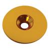 Avedio 70653 Lightweight Aluminum Top Cap, Separate, No Logo, Gold view 1