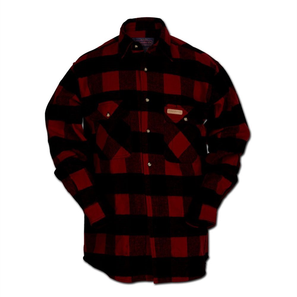 Hickory Shirt Company Buffalo Flannel Plaid Shirt