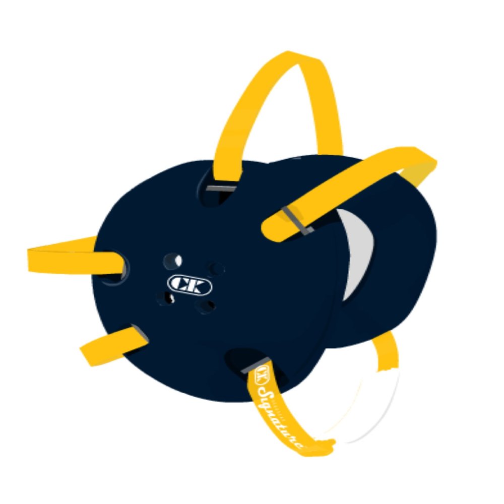 Cliff Keen Custom Signature Headgear - Navy/Gold