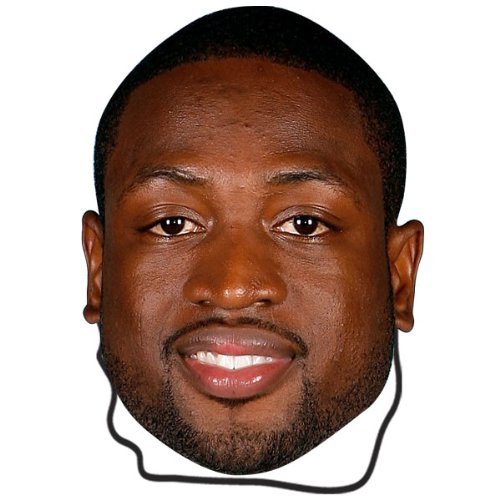 NBA Miami Heat Dwayne Wade Player Face Mask