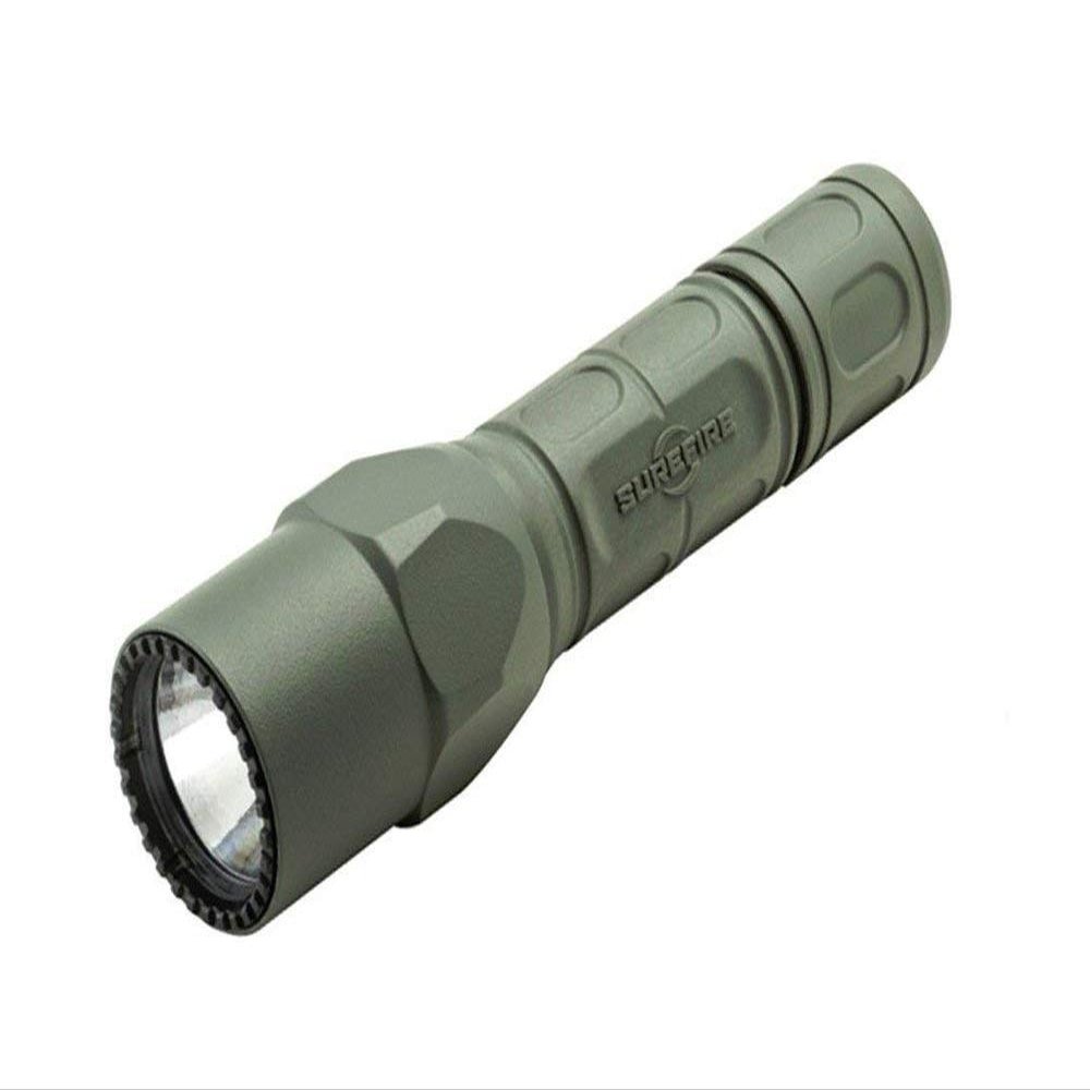 SureFire G2X Pro Dual-Output LED Flashlight with Click Switch, Forest Green