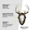 Mountain Mike's Reproductions Europlaque Skull Desk/Wall Mount Display Plaque view 4