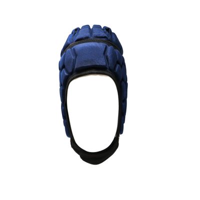 Barnett Heat Pro Helmet, Size M, Navy Soft Shell Flag Football Helmet 7v7 Rugby Helmet Scrum Cap Soccer Padded Headgear Adjustable