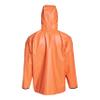Grundns Men's Brigg 40 Commercial Fishing Jacket - Heavy Duty Professional Waterproof Outerwear, Orange, 5X-Large view 3