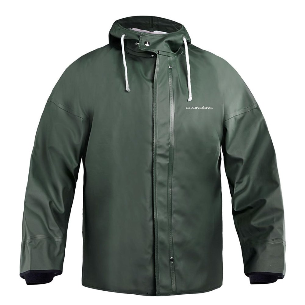 Grundns Men's Brigg 44 Fishing Parka, Green - X-Large