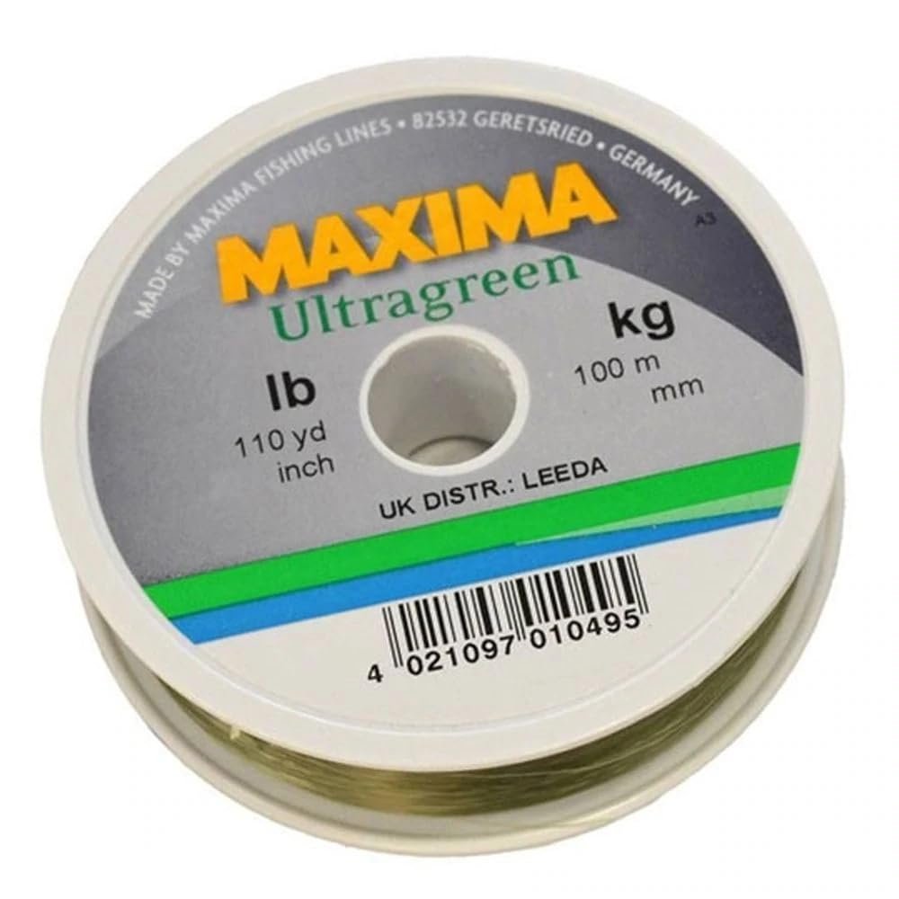 Maxima Ultra GRN 100M 10LB 6PK Green 6 Pack