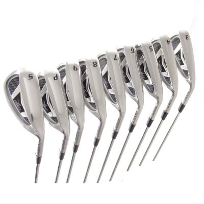 AGXGOLF Men's XS Wide Sole Edition Tall Length (+1 inch): Complete Irons Set; 3-9 Irons + SW + PW; Right Hand: Steel Shafts U.S.A.Built!