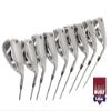 AGXGOLF Men's XS Wide Sole Edition Tall Length (+1 inch): Complete Irons Set; 3-9 Irons + SW + PW; Right Hand: Steel Shafts U.S.A.Built! view 2