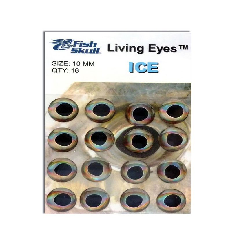 Hareline Dubbin Fly Tying Material - Fish Skull Living Eyes