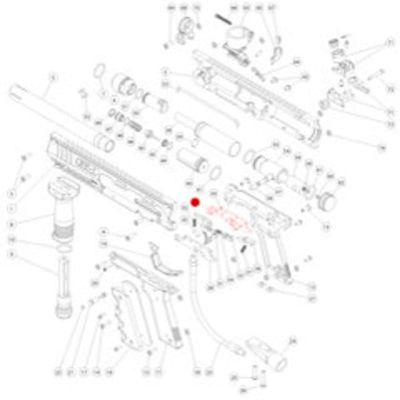 V-Tac Marker Parts - SW1 - Part #29 Trigger Plate Right