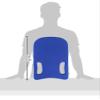CanDo 20-4111B Deluxe Kickboard With 2 Hand Holes-Blue view 2