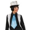 "TOURQUOISE LUREX NECKTIE" with elastic - view 4