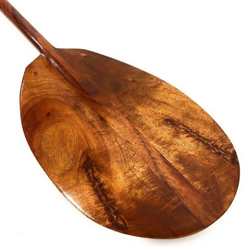 Tikimaster AAA Curly Koa Paddle/Oar 60 in Outrigger Canoe - Hawaii | #koa3208