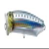 Tacklehouse CFP120 Popper Contact Feed Popper 4.7 inches (120 mm), 1.1 oz (30 g), Sardine Slit HG #07 view 1