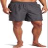 Kanu Surf Men's Havana Swim Trunks (Regular & Extended Sizes), Havana Charcoal, 3X view 1