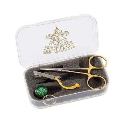 Dr. Slick Nipper, Reel & C5G 5" Gold Clamp in Small Fly Box