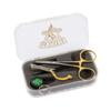 Dr. Slick Nipper, Reel & C5G 5" Gold Clamp in Small Fly Box view 2