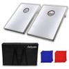 GoSports Tailgate Size 3 Ft x 2 Ft Cornhole Set - Portable Set Includes 8 Bean Bags & Game Rules view 1