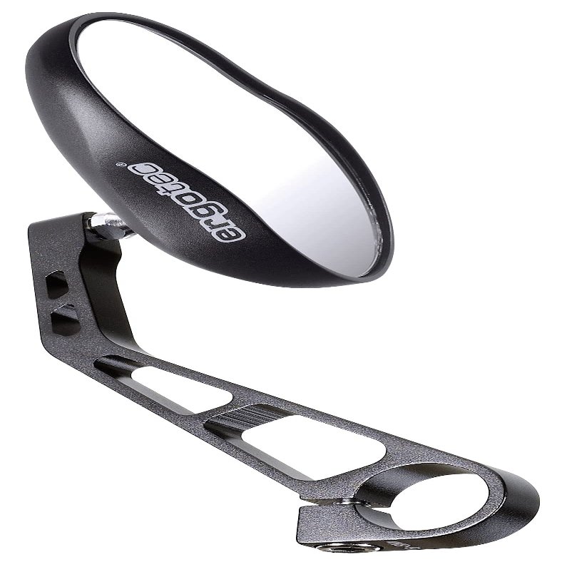 ergotec M-88 63500001 Rear-Vision Mirror with Short Beam Black/Sand