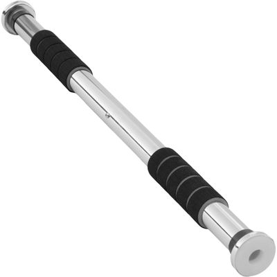 Ultrasport 2-way Pull-Up Bar, individually adjustable to doors with a length of 66.5  93 cm, made of sturdy steel, max. user weight up to 100 kg, door pull-up bar for effective upper body workout