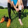 Kwik Goal Youth Shin Guard Compression Sleeves, Black view 3