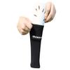 Kwik Goal Youth Shin Guard Compression Sleeves, Black view 4