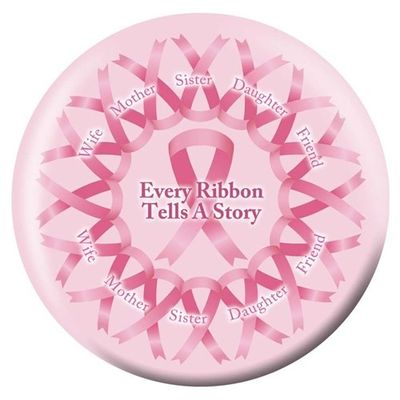 Bowlerstore Products Breast Cancer Awareness Bowling Ball- Every Ribbon (15lbs)