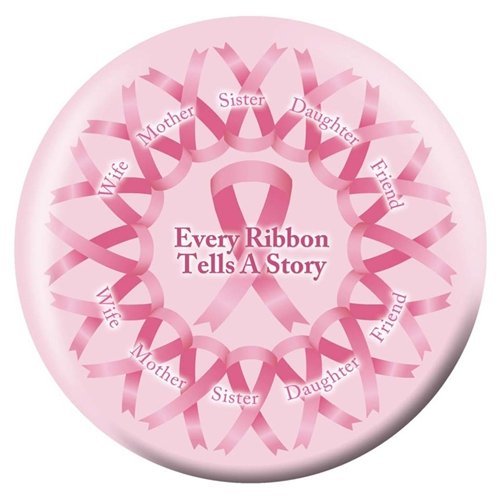 Bowlerstore Products Breast Cancer Awareness Bowling Ball- Every Ribbon (15lbs)