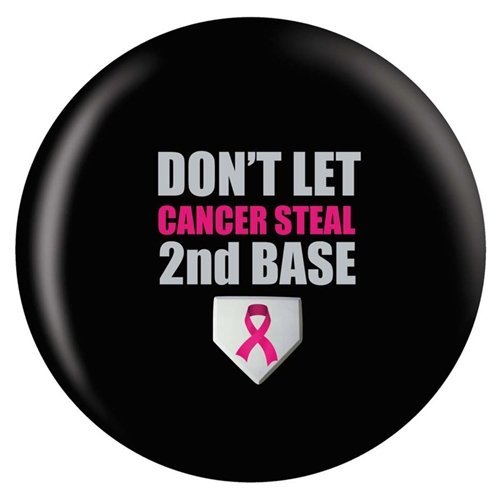 Bowlerstore Products Breast Cancer Awareness Bowling Ball- Second Base (8lbs)