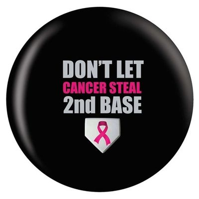 Bowlerstore Products Breast Cancer Awareness Bowling Ball- Second Base (15lbs)