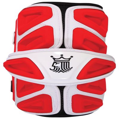 Brine King 4 Lacrosse Arm Guard, White, Large