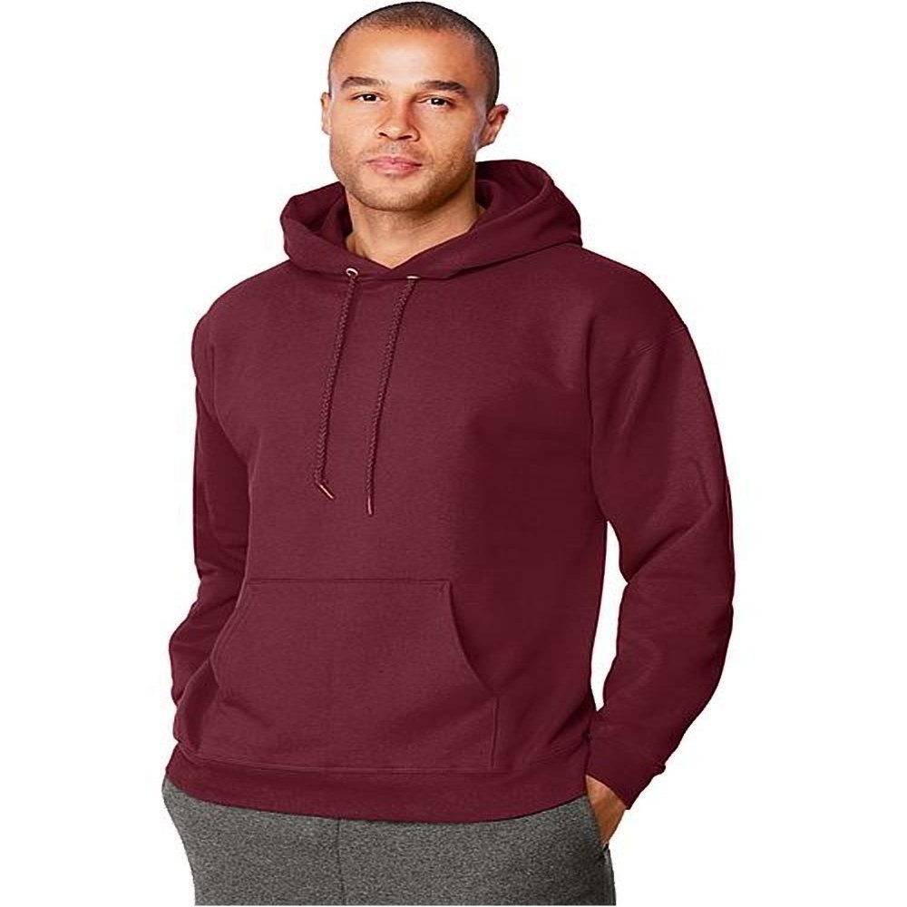 Hanes Mens Ultimate Cotton Heavyweight Pullover Hoodie (S, Deep Forest)